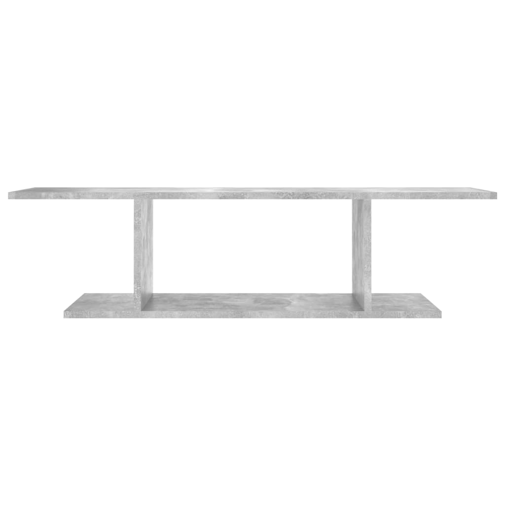 Meuble TV mural Gris béton 103x30x26,5 cm - XIOS