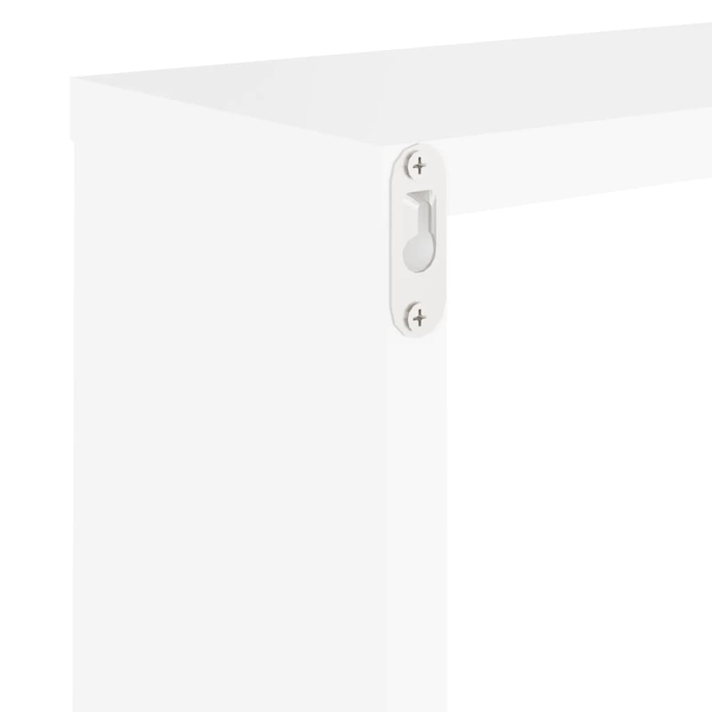 Étagères cube murales 2 pcs Blanc 30x15x30 cm - XIOS