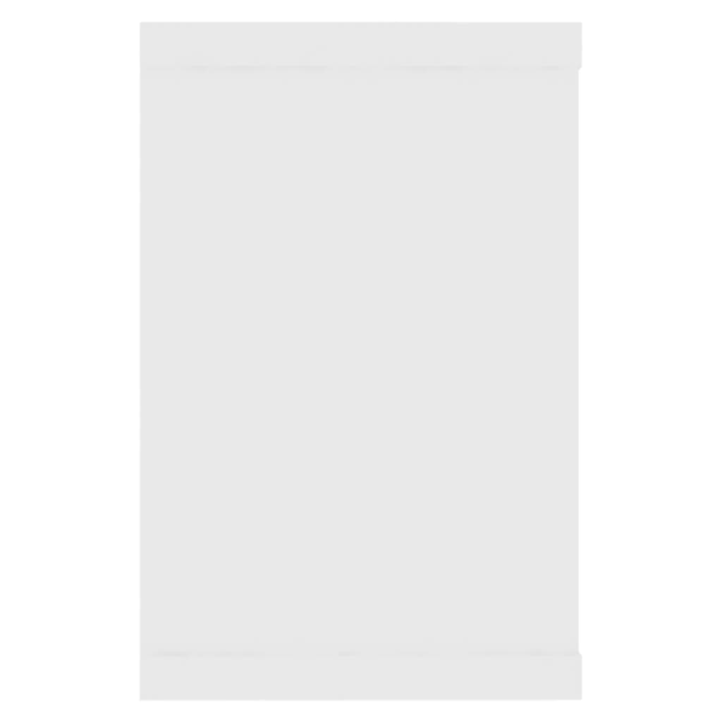 Étagères murales cube 6 pcs Blanc 60x15x23 cm Bois d’ingénierie - XIOS