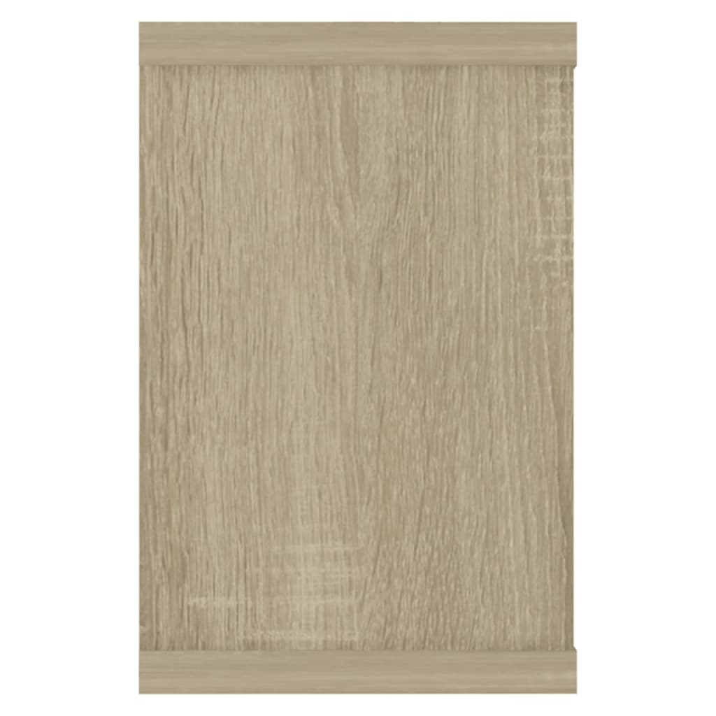 Étagères murales cube 2 pcs Chêne sonoma Bois d’ingénierie - XIOS