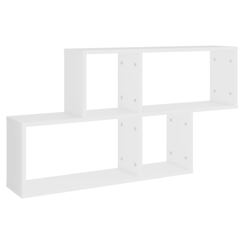 Étagère murale Blanc 100x18x53 cm Bois d’ingénierie - XIOS