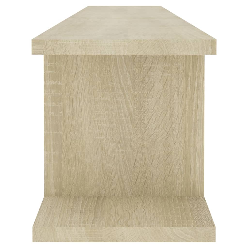Étagères murales 2 pcs Chêne sonoma 105x18x20cm bois ingénierie - XIOS