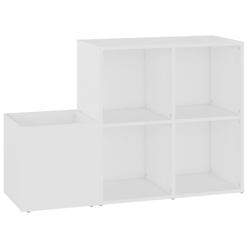 Armoire à chaussures d'entrée blanc bois d'ingénierie - XIOS