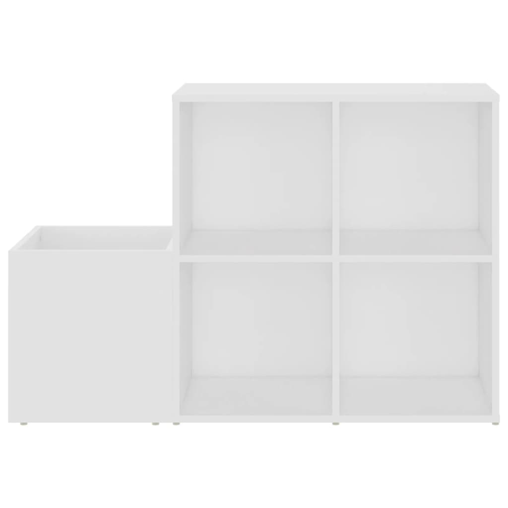 Armoire à chaussures d'entrée blanc bois d'ingénierie - XIOS