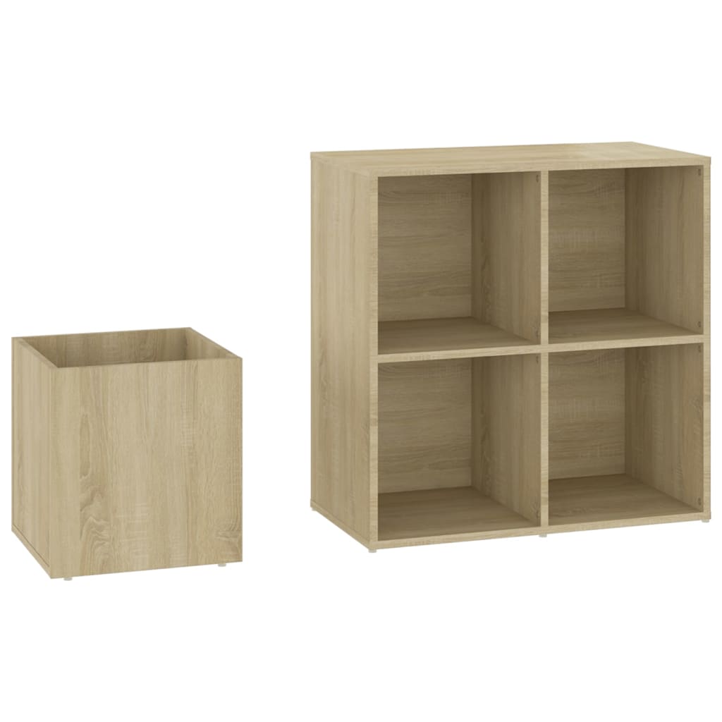 Armoire à chaussures d’entrée chêne sonoma bois ingénierie - XIOS