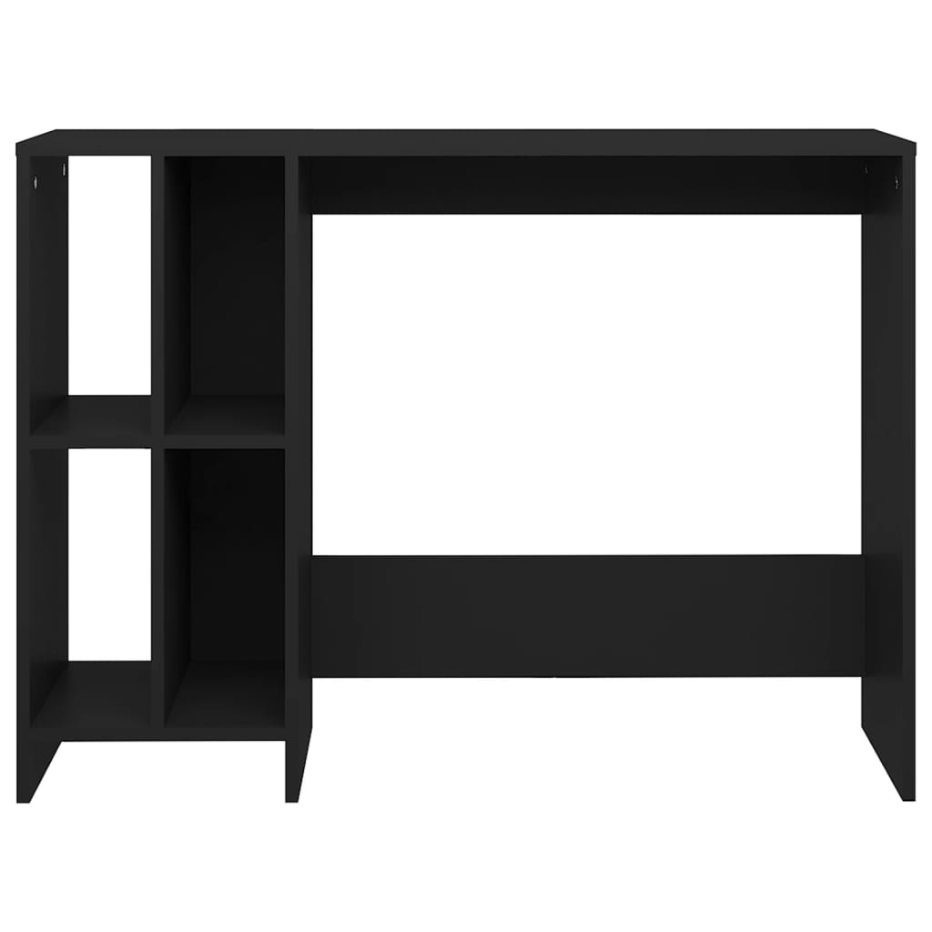 Bureau d'ordinateur portable noir bois d'ingénierie - XIOS