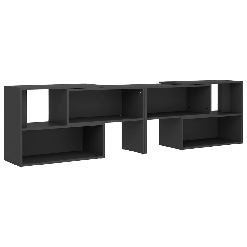 Meuble TV Gris 149x30x52 cm Bois d'ingénierie - XIOS