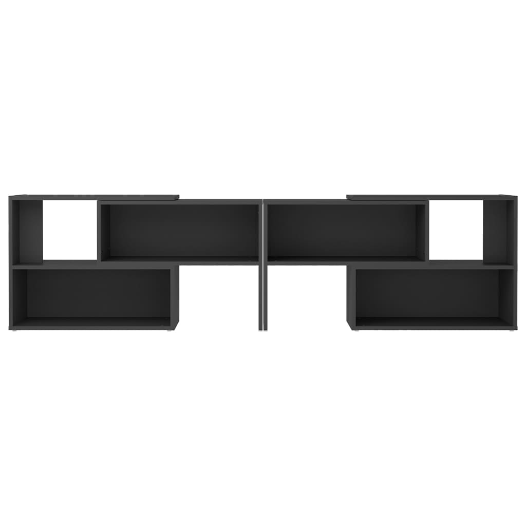 Meuble TV Gris 149x30x52 cm Bois d'ingénierie - XIOS