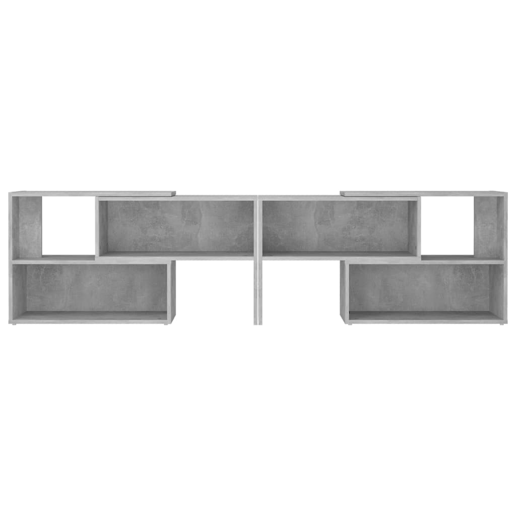 Meuble TV Gris béton 149x30x52 cm Bois d'ingénierie - XIOS