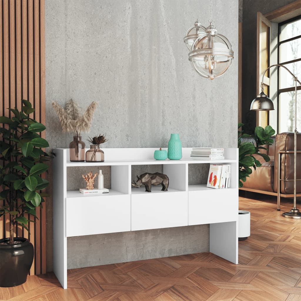 Buffet Blanc 105x30x70 cm Bois d’ingénierie - XIOS