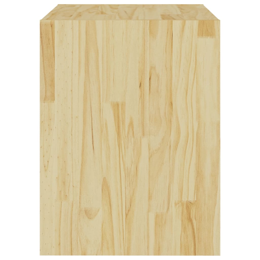 Table de chevet 40x30,5x40 cm bois de pin massif - XIOS