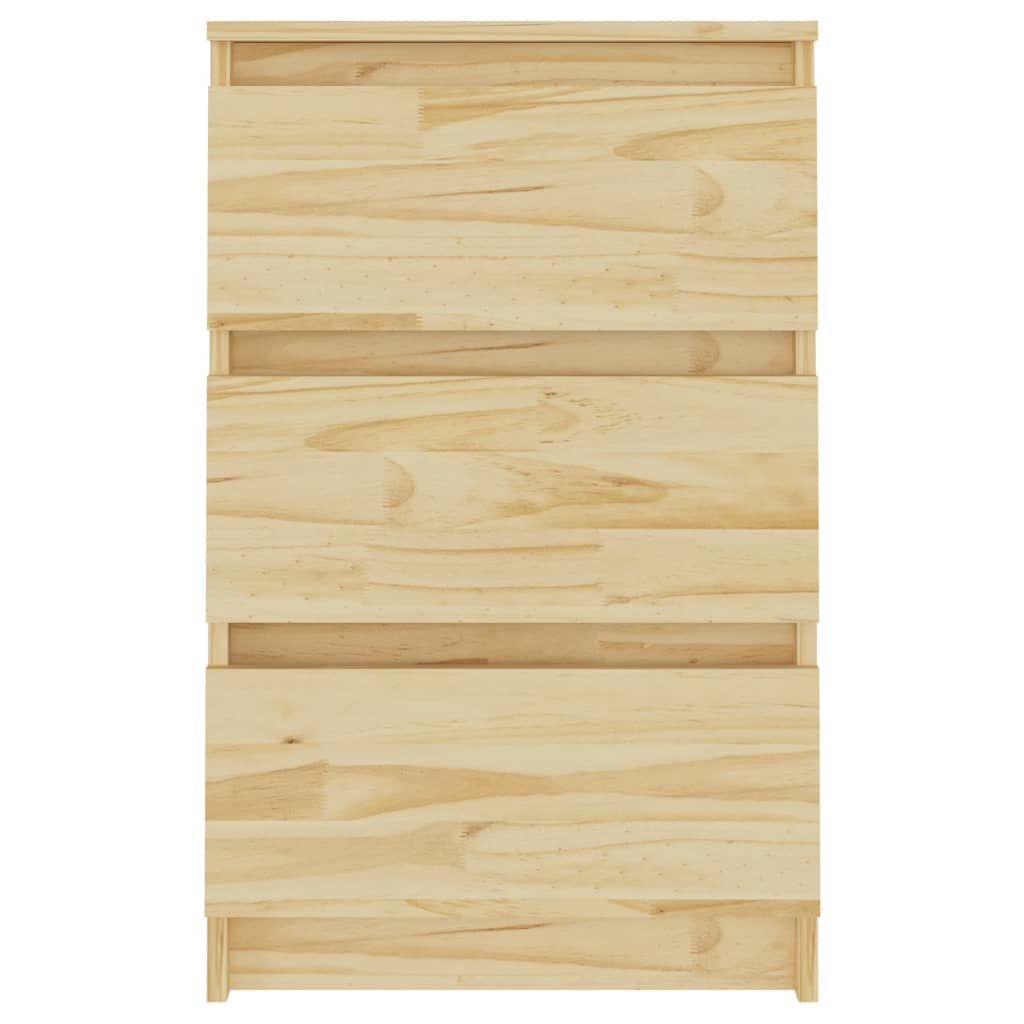 Tables de chevet 2 pcs 40x29,5x64 cm bois de pin solide - XIOS