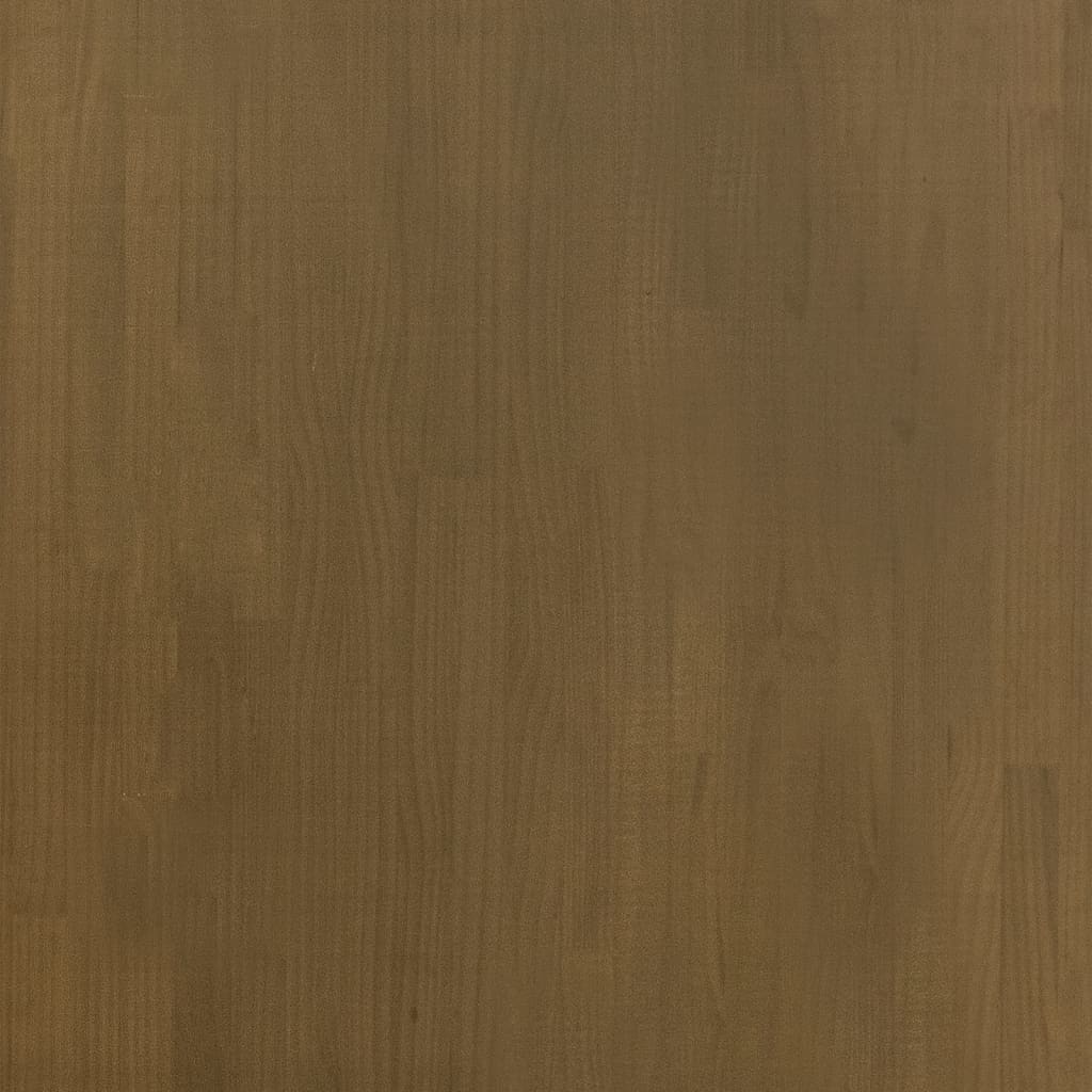 Table de chevet Marron miel 60x36x64 cm Bois de pin massif - XIOS