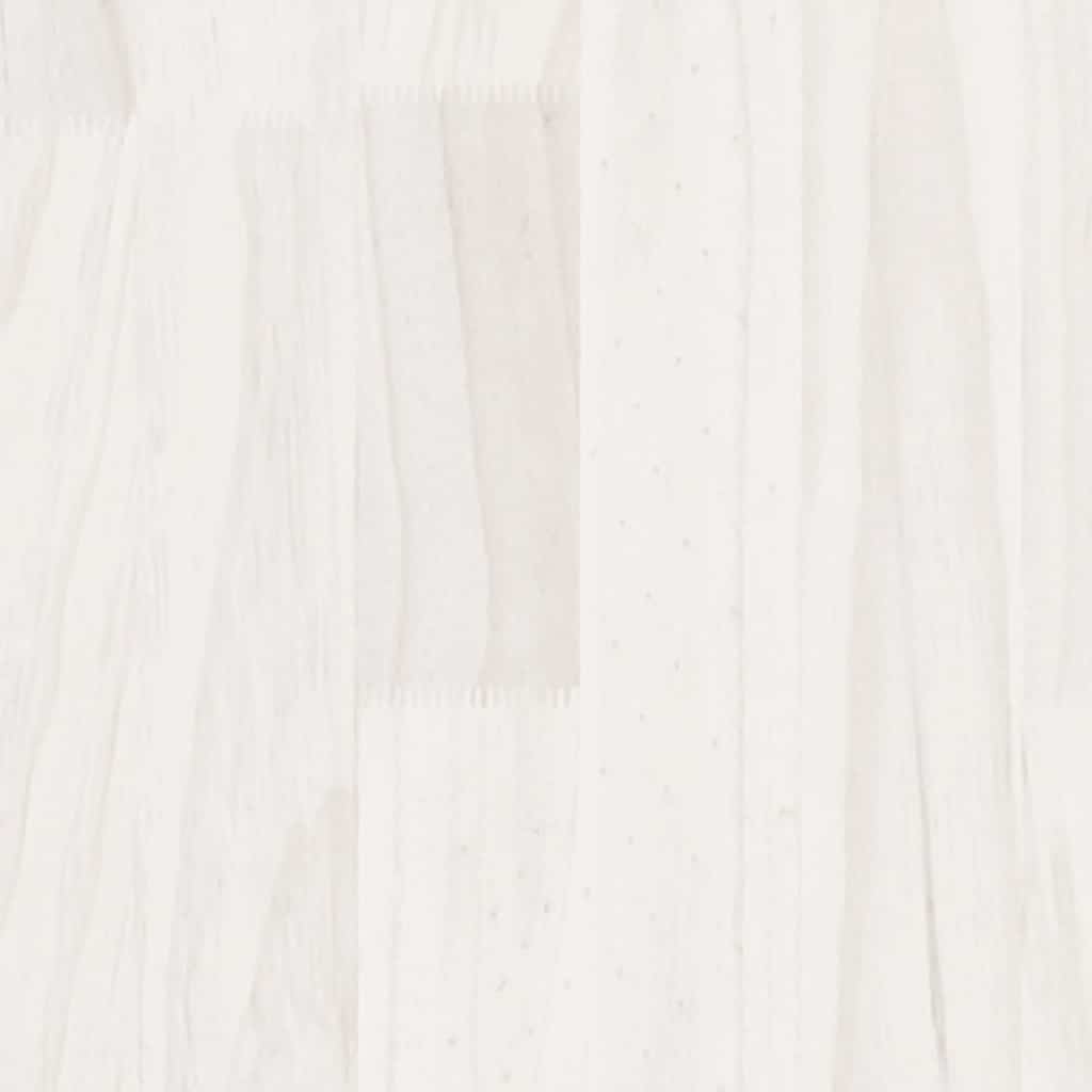 Armoire d'appoint Blanc 60x36x84 cm Bois de pin massif - XIOS
