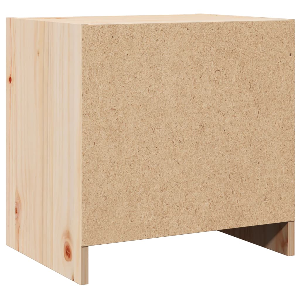 Tables de chevet 2 pcs 40x30,5x40 cm bois de pin massif - XIOS