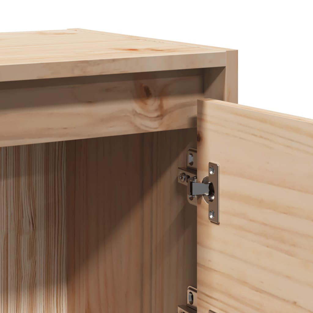 Tables de chevet 2 pcs 40x30,5x40 cm bois de pin massif - XIOS