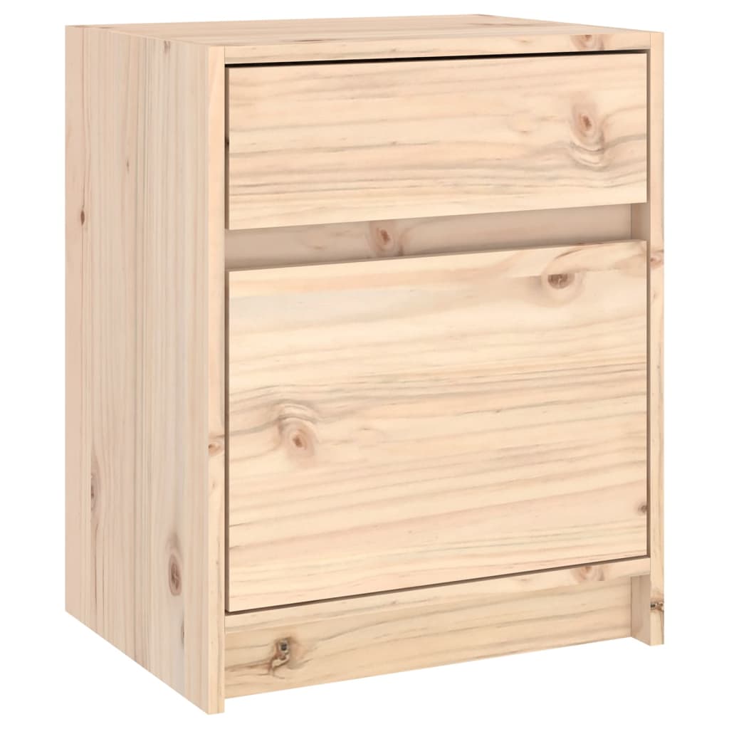 Tables de chevet 2 pcs 40x31x50 cm bois de pin massif - XIOS