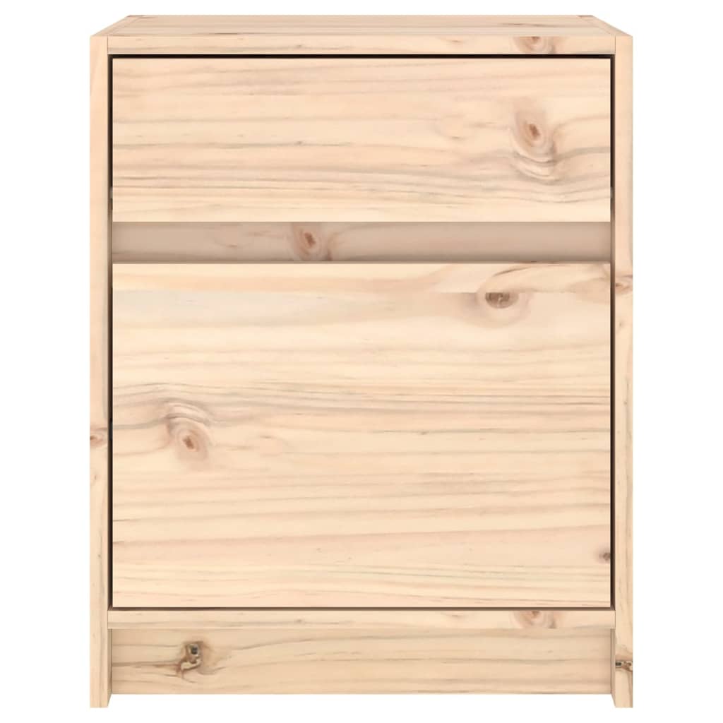 Tables de chevet 2 pcs 40x31x50 cm bois de pin massif - XIOS
