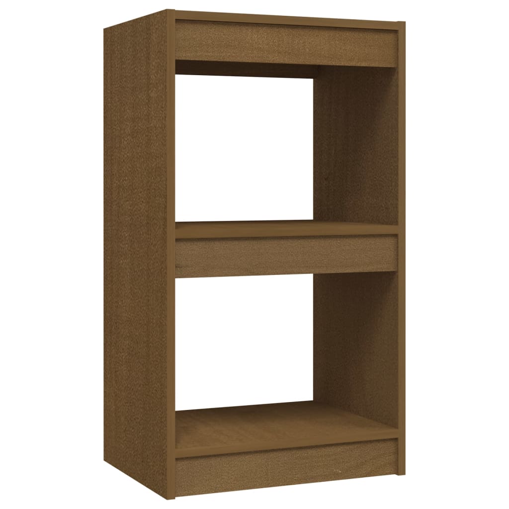 Bibliothèque Marron miel 40x30x71,5 cm Bois de pin massif Bibliothèques vidaXL