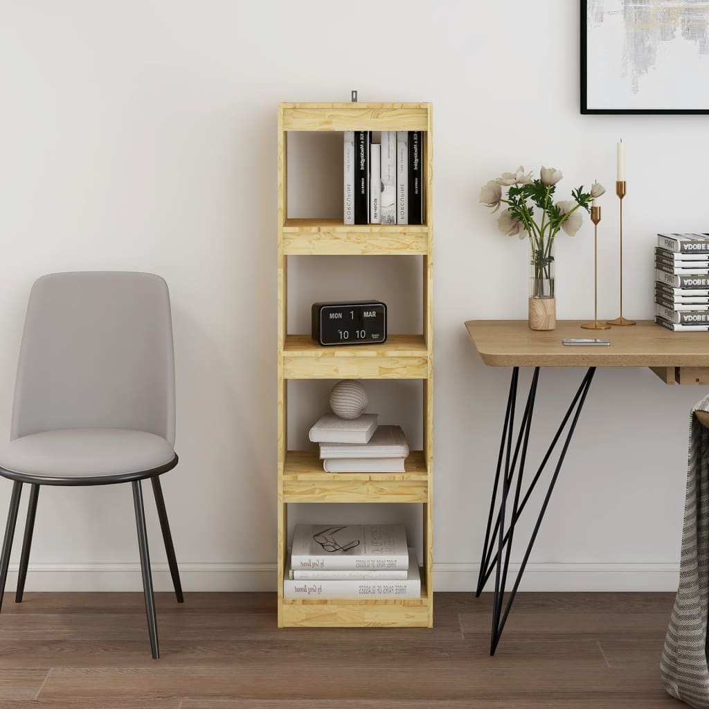 Bibliothèque/Séparateur de pièce 40x30x135,5 cm pin massif - XIOS