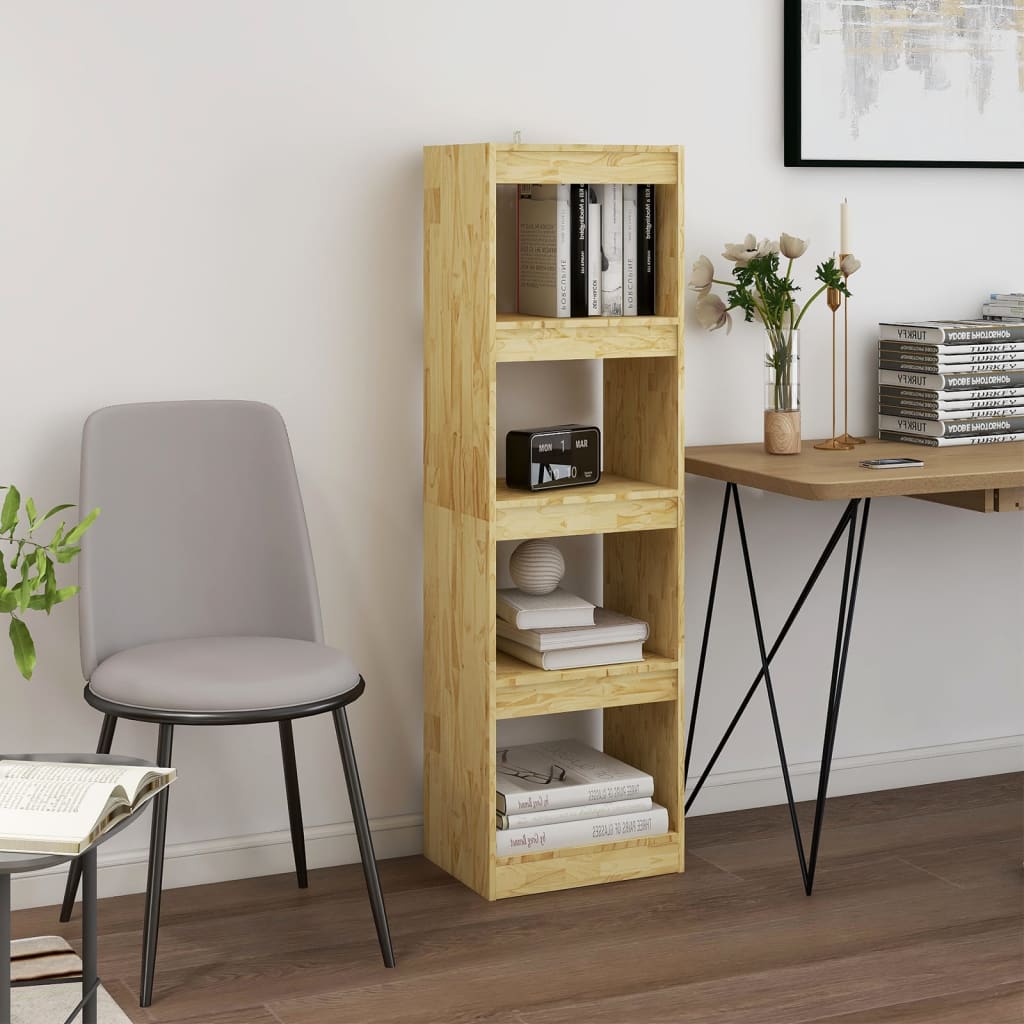 Bibliothèque/Séparateur de pièce 40x30x135,5 cm pin massif - XIOS