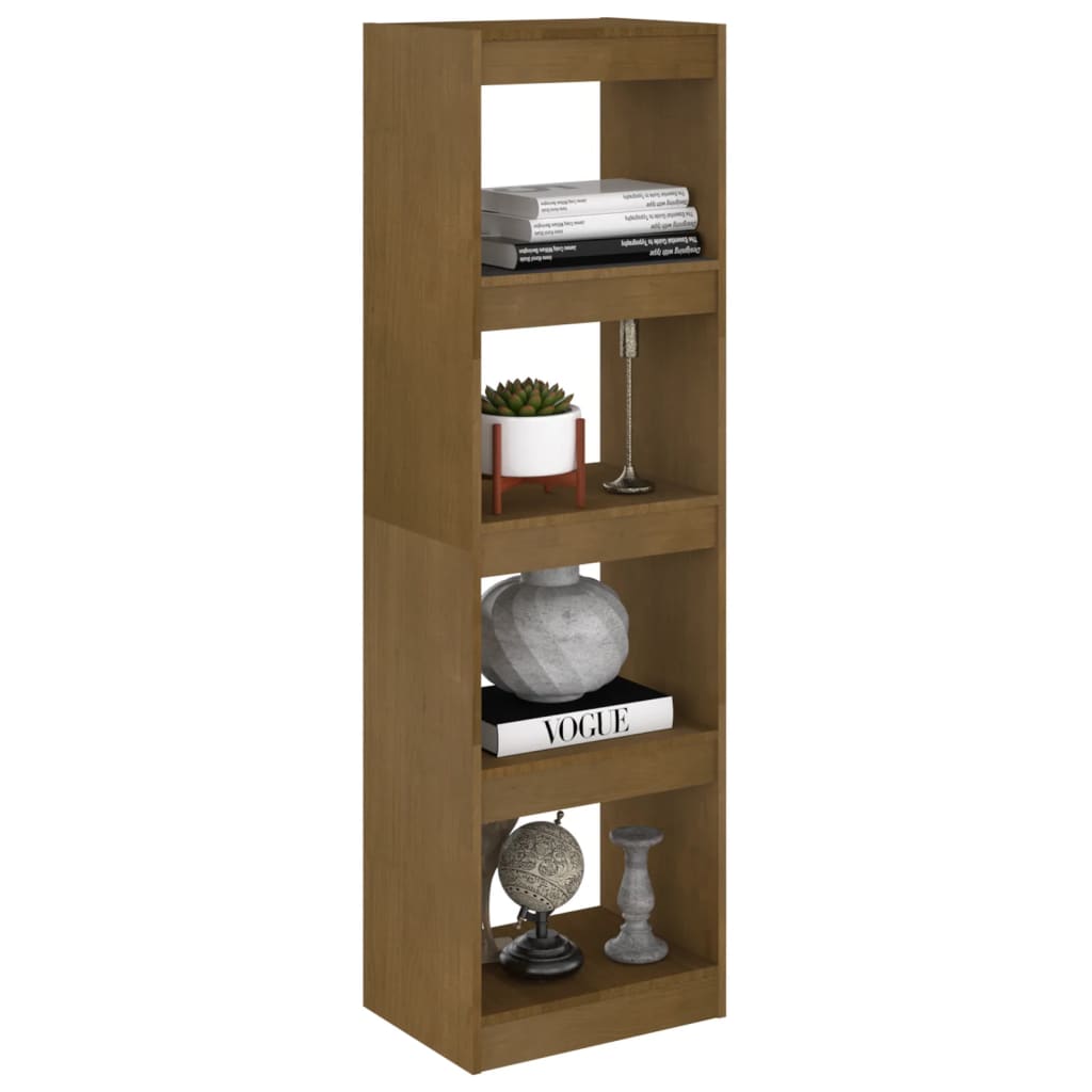 Bibliothèque/Séparateur de pièce Marron miel 40x30x135,5 cm Pin - XIOS