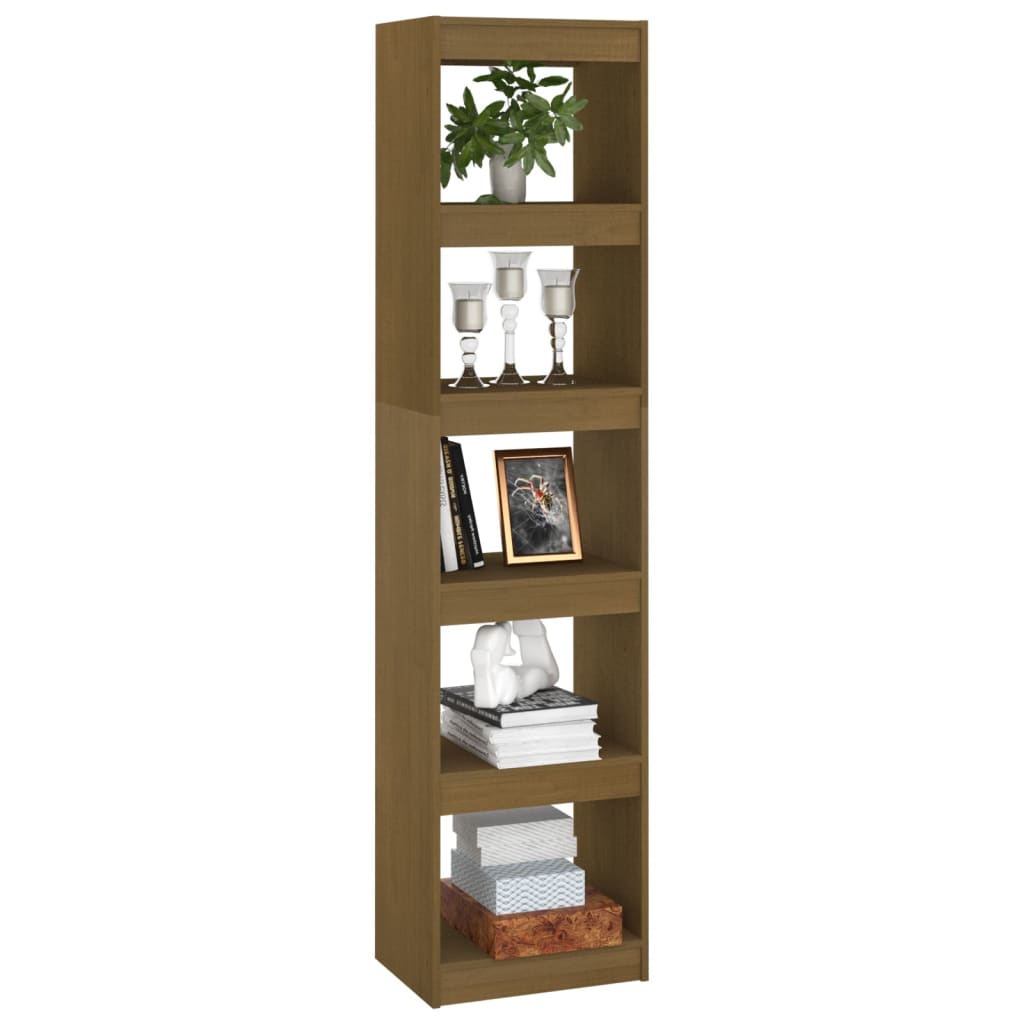 Bibliothèque/Séparateur de pièce Marron miel 40x30x167,5 cm Pin - XIOS