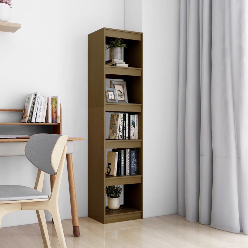 Bibliothèque/Séparateur de pièce Marron miel 40x30x167,5 cm Pin - XIOS