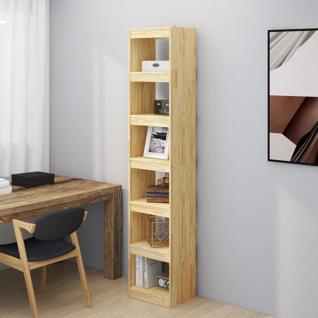 Bibliothèque/Séparateur de pièce 40x30x199 cm pin massif - XIOS