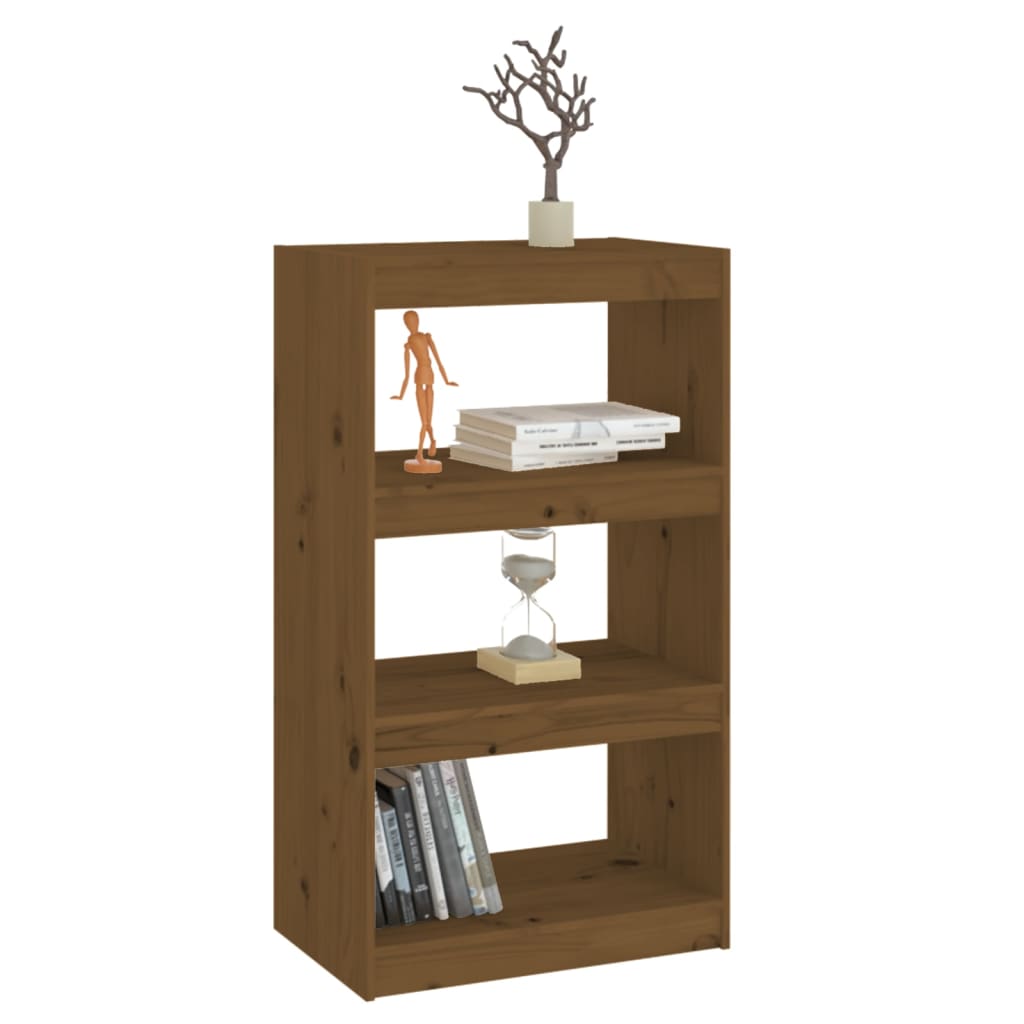 Bibliothèque/Séparateur de pièce Marron miel 60x30x103,5 cm Pin - XIOS