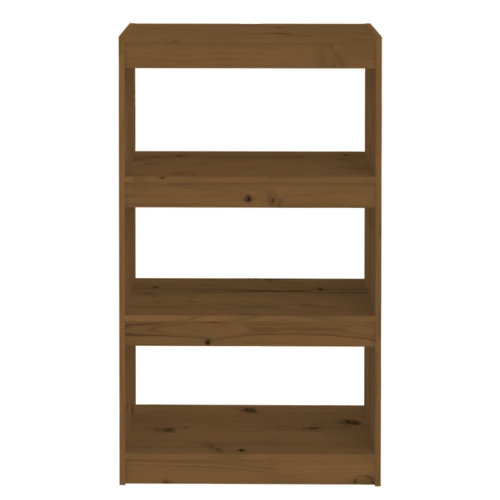 Bibliothèque/Séparateur de pièce Marron miel 60x30x103,5 cm Pin - XIOS
