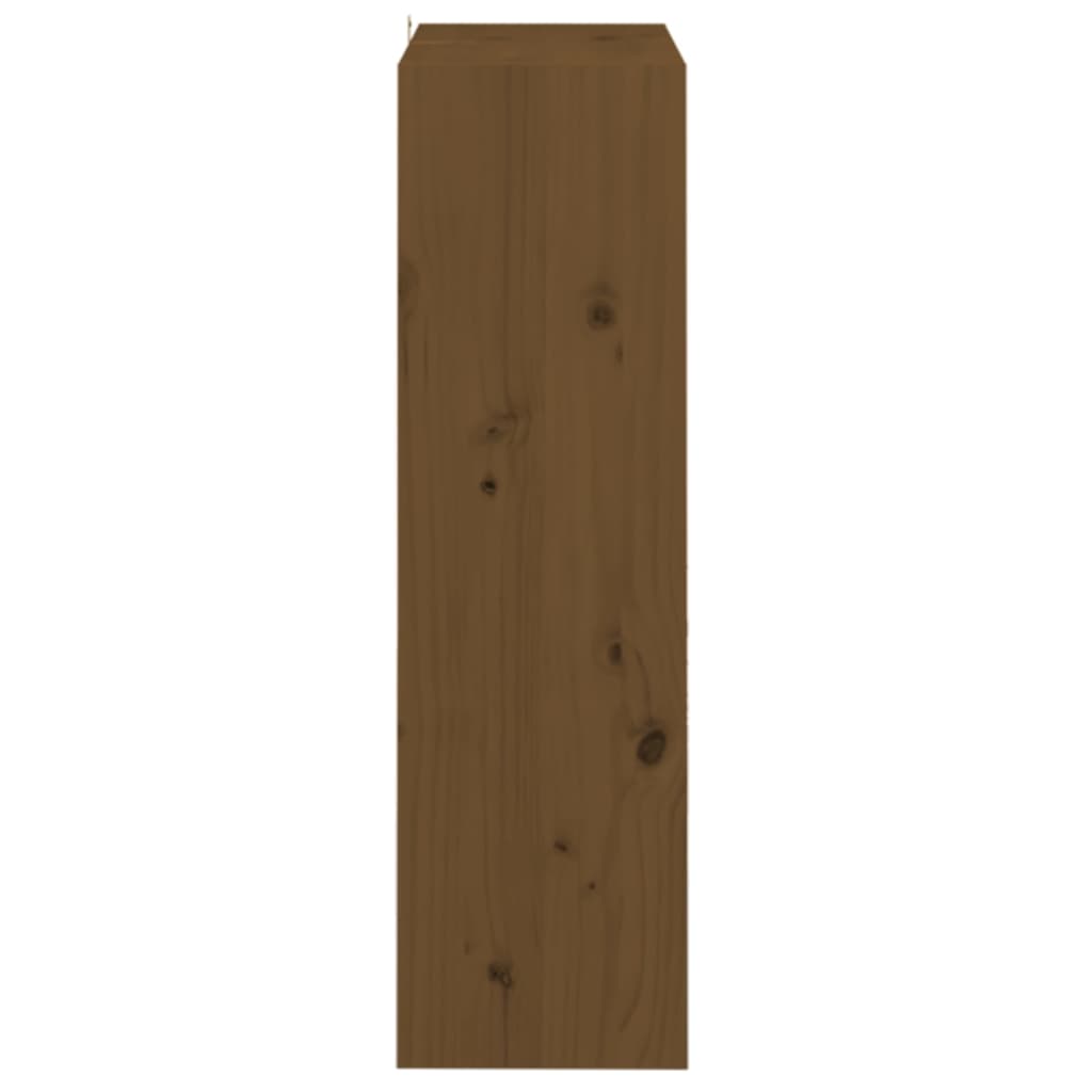 Bibliothèque/Séparateur de pièce Marron miel 60x30x103,5 cm Pin - XIOS