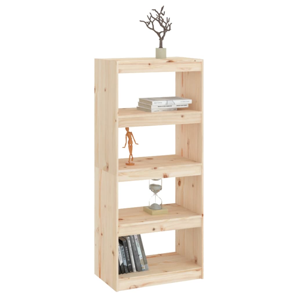 Bibliothèque/Séparateur de pièce 60x30x135,5 cm Bois de pin Bibliothèques vidaXL