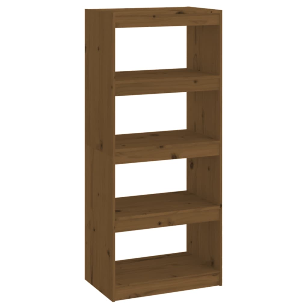 Bibliothèque/Séparateur de pièce Marron miel 60x30x135,5 cm Pin - XIOS
