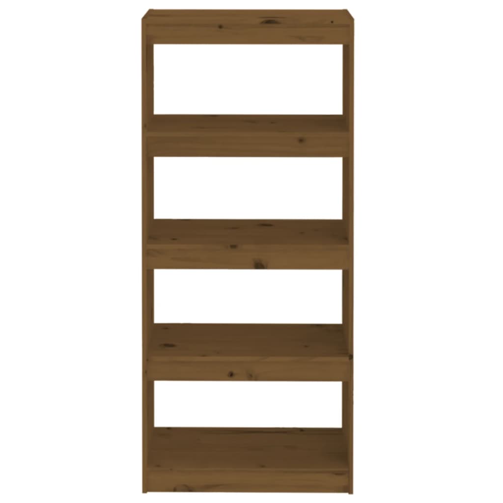 Bibliothèque/Séparateur de pièce Marron miel 60x30x135,5 cm Pin - XIOS