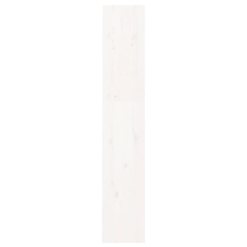 Bibliothèque/Séparateur de pièce Blanc 60x30x167,5cm Pin massif - XIOS