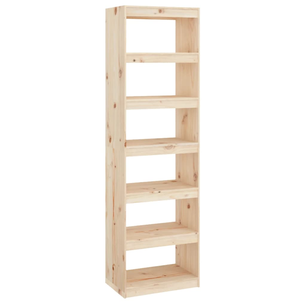 Bibliothèque/Séparateur de pièce 60x30x199,5 cm pin massif - XIOS