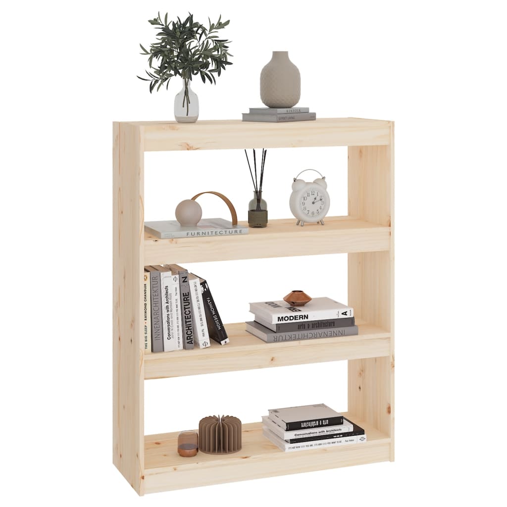 Bibliothèque/Séparateur de pièce 80x30x103,5 cm pin massif - XIOS