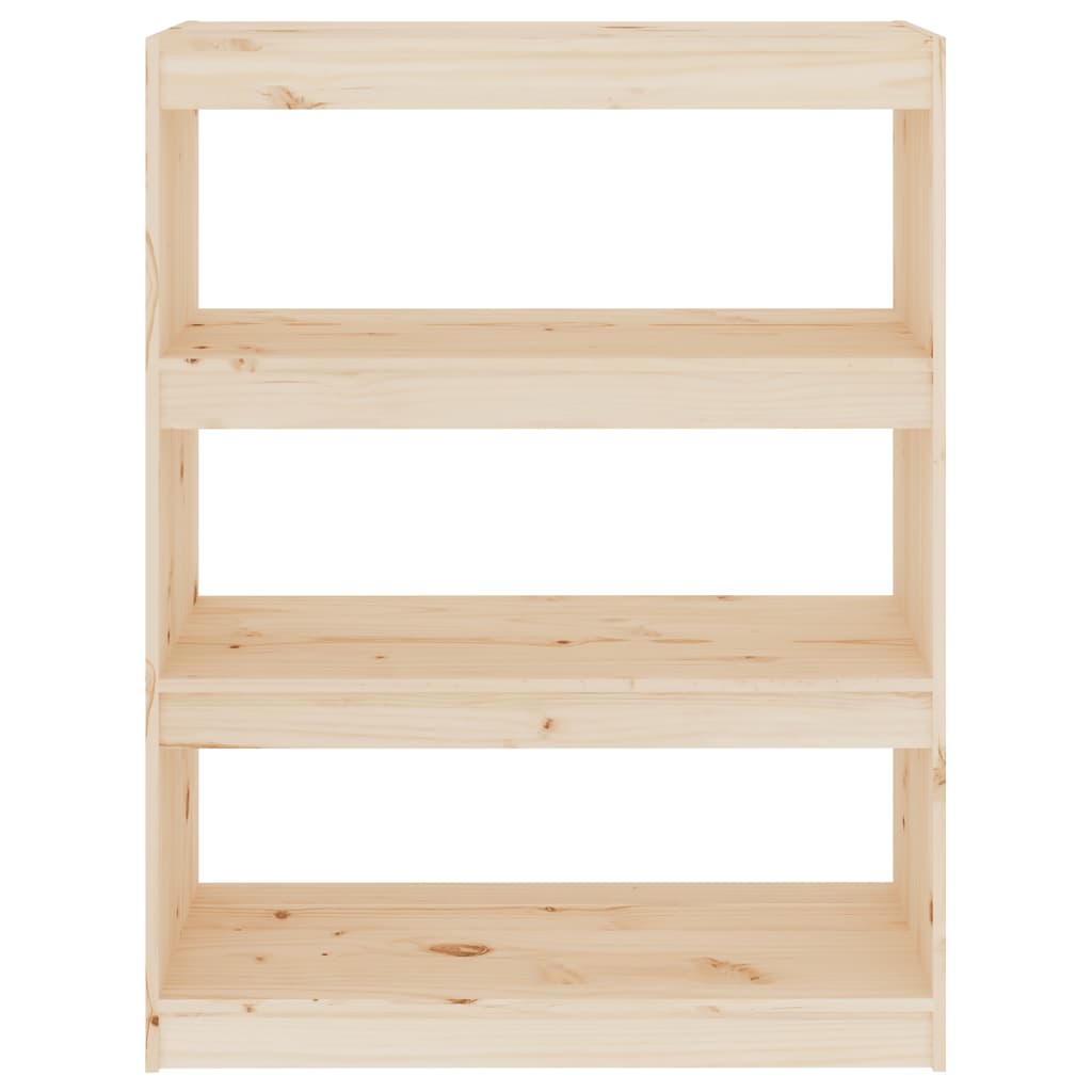 Bibliothèque/Séparateur de pièce 80x30x103,5 cm pin massif - XIOS
