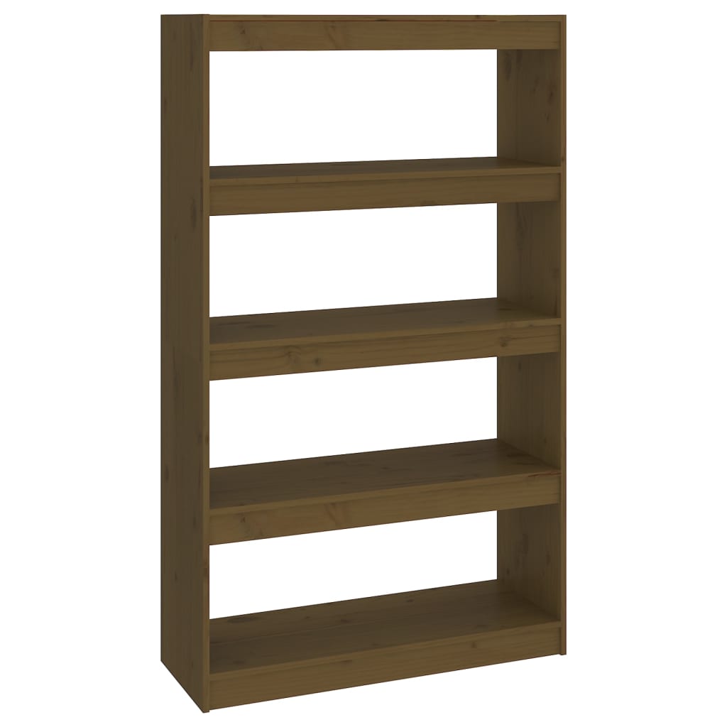 Bibliothèque/Séparateur de pièce Marron miel 80x30x135,5 cm Pin - XIOS