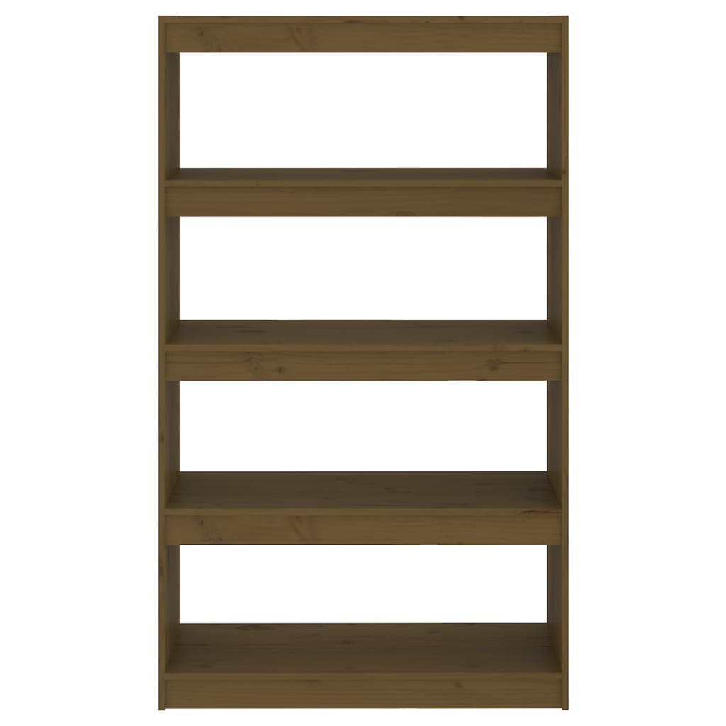 Bibliothèque/Séparateur de pièce Marron miel 80x30x135,5 cm Pin - XIOS
