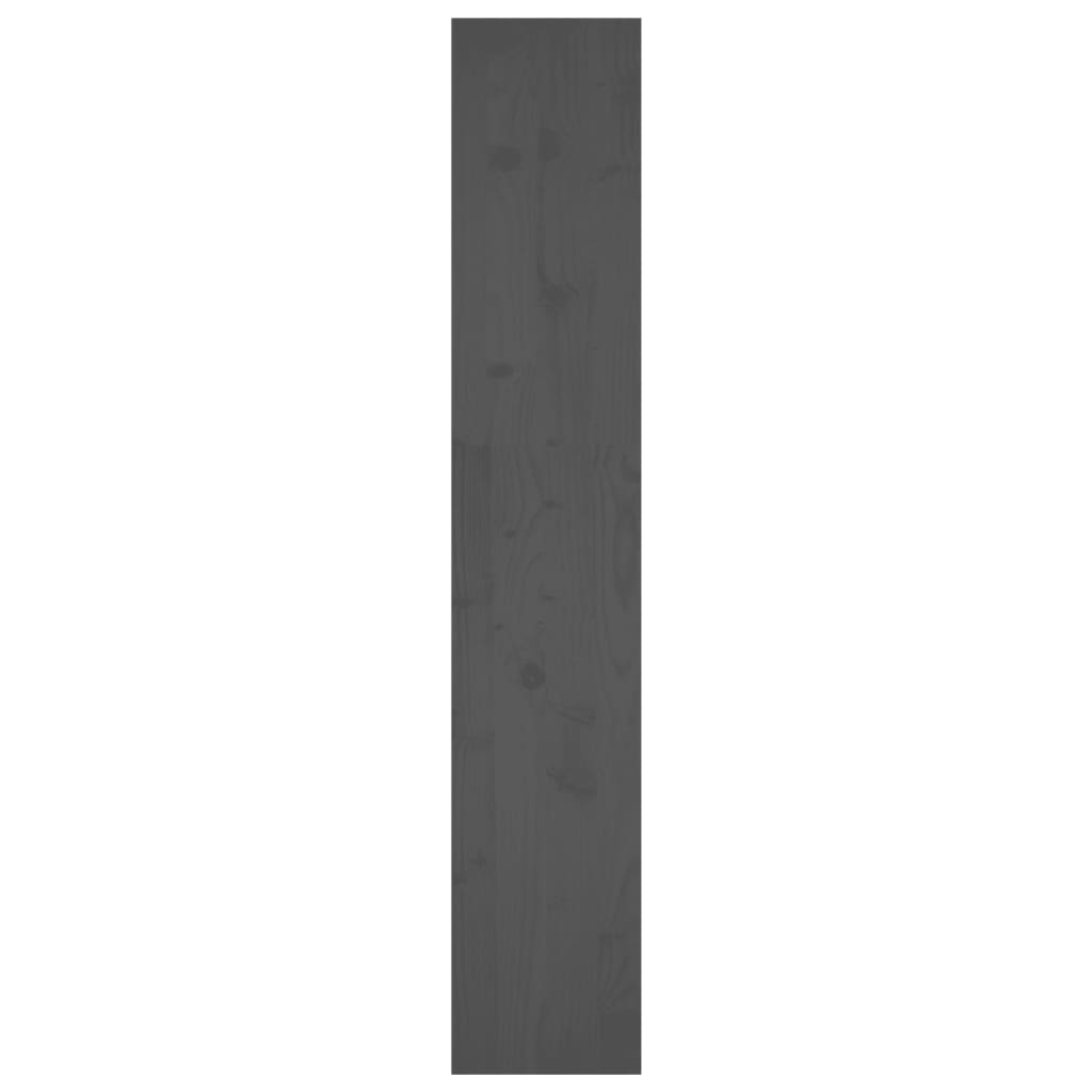 Bibliothèque/Séparateur de pièce Gris 80x30x167,4 cm Pin massif - XIOS