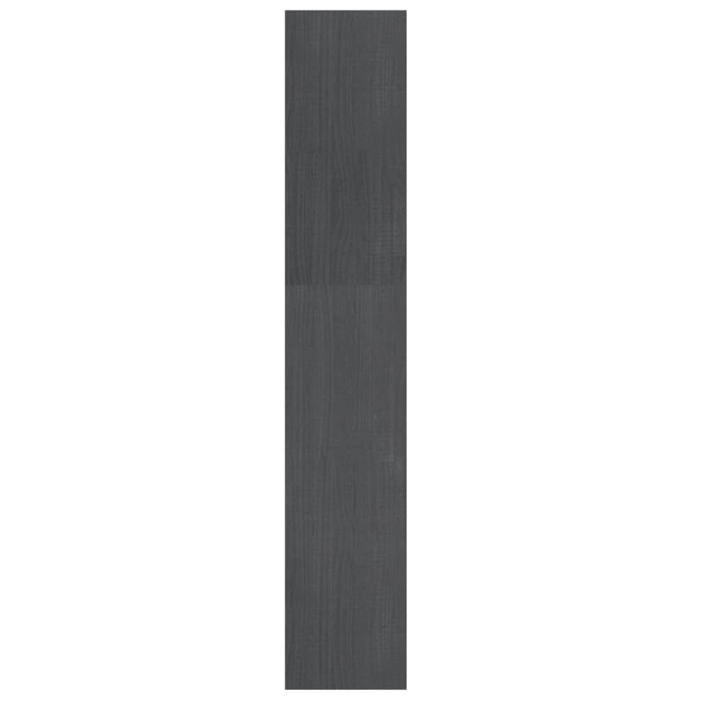 Bibliothèque/Séparateur de pièce Gris 100x30x167,5cm Pin massif - XIOS