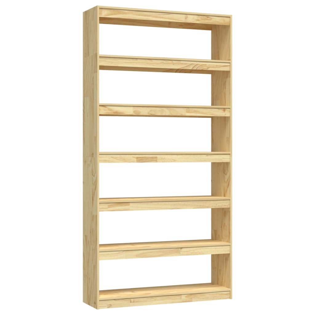 Bibliothèque/Séparateur de pièce 100x30x200 cm pin massif - XIOS