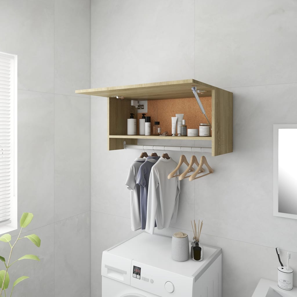 Garde-robe chêne sonoma 70x32,5x35 cm bois d'ingénierie - XIOS