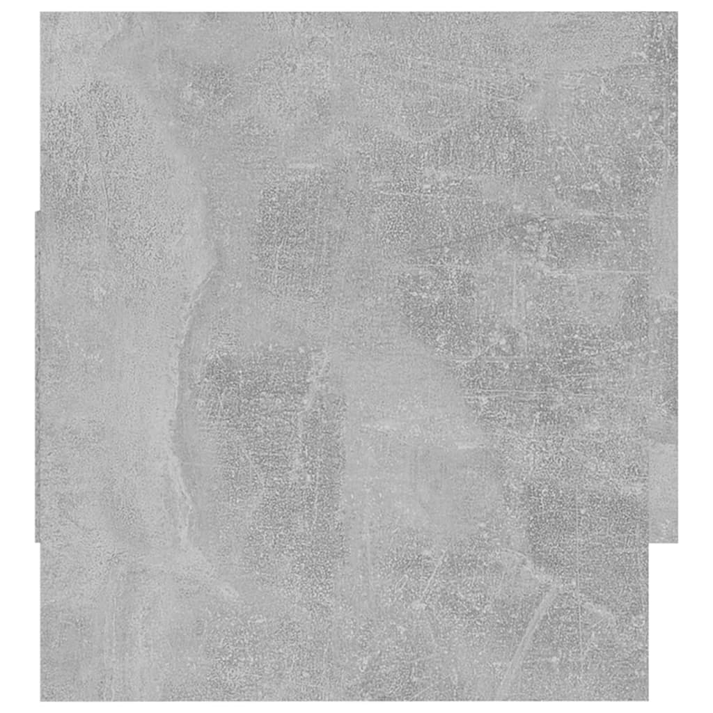 Garde-robe gris béton 70x32,5x35 cm bois d'ingénierie - XIOS