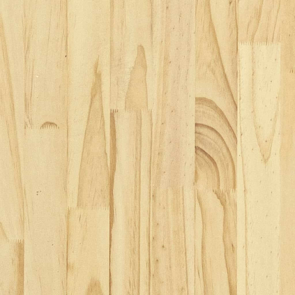Table basse 50x50x33,5 cm bois de pin massif - XIOS