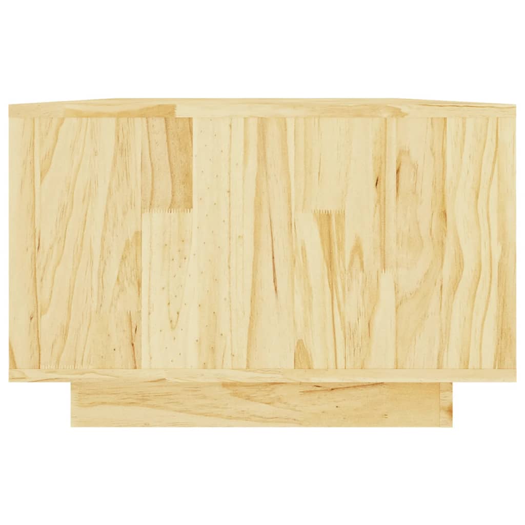 Table basse 110x50x33,5 cm bois de pin massif - XIOS