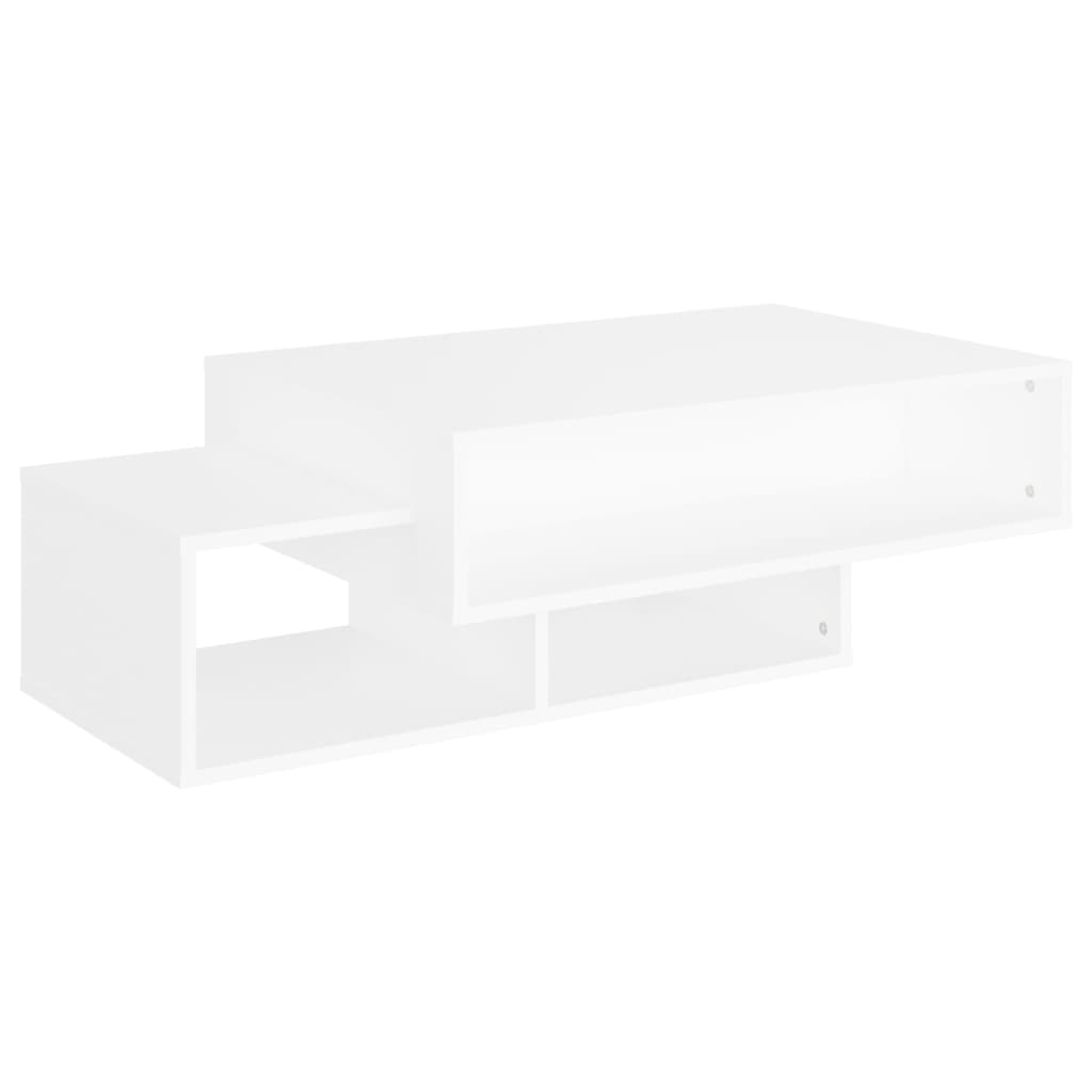 Table basse Blanc 105x55x32 cm Bois d’ingénierie - XIOS