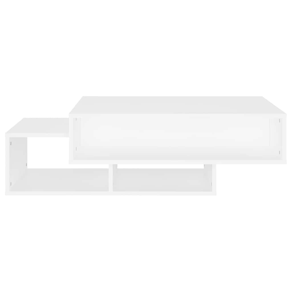 Table basse Blanc 105x55x32 cm Bois d’ingénierie - XIOS